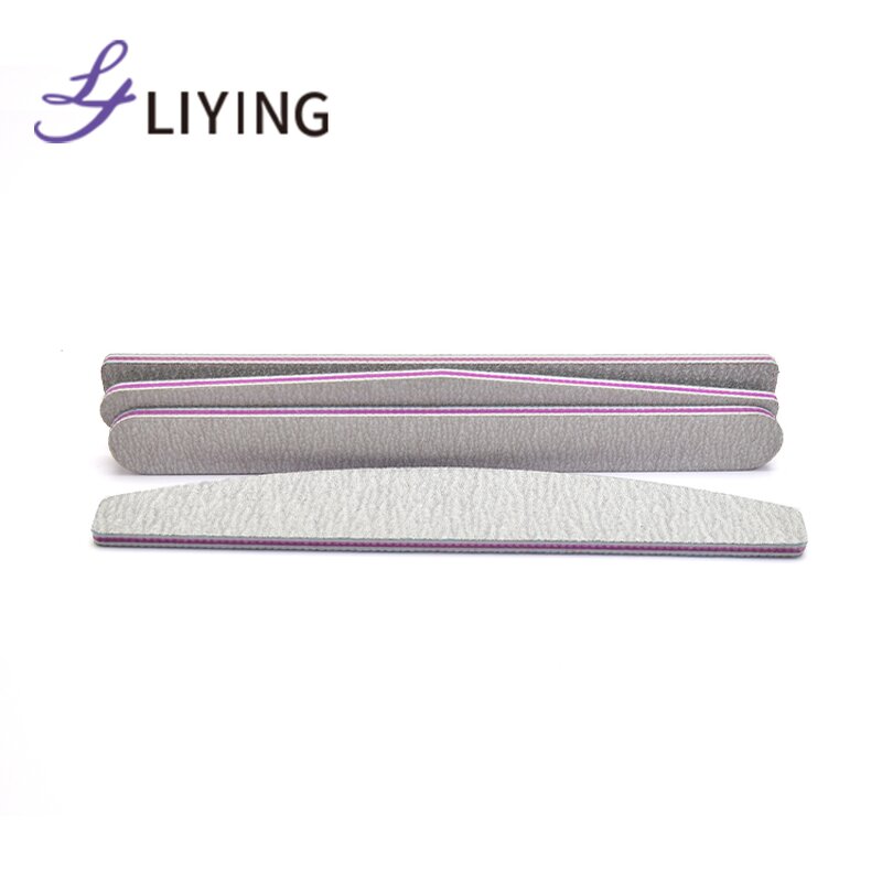 Diamond Nail File - Lyder Zebra Gray 80-320 Grit Personalized Wholesale Abrasive Tool