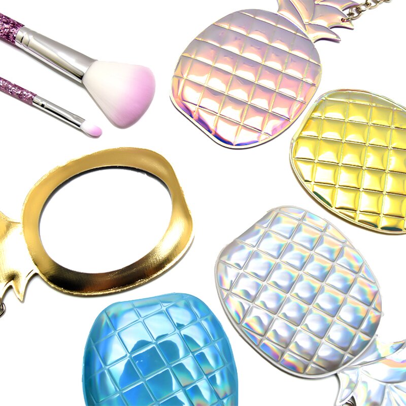 Pineapple Mirror Keychain - Lyder Wholesale Promotional Souvenir Gift Compact Mirror