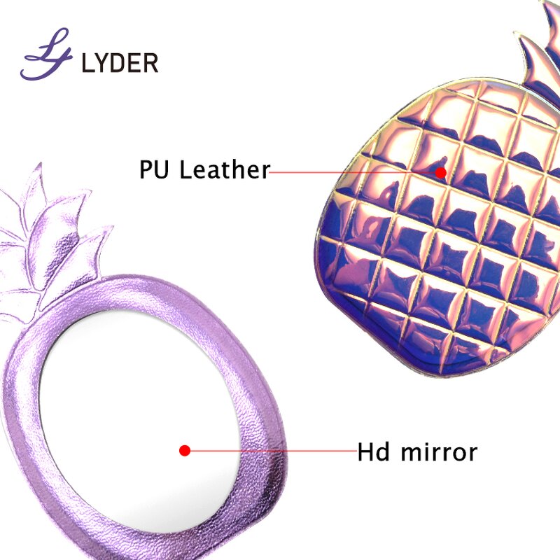 Pineapple Mirror Keychain - Lyder Wholesale Promotional Souvenir Gift Compact Mirror