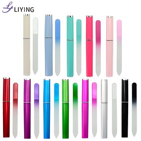 Glass Nail File - Lyder Wholesale Custom Logo Zebra 80-240 Grit with PVC Bag