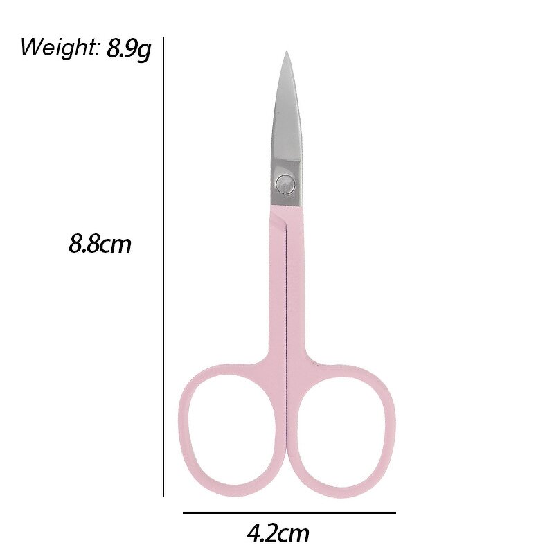 Eyebrow Tweezers Set - LYDER Fashion Stainless Steel Custom Logo Slanted Blade Tool