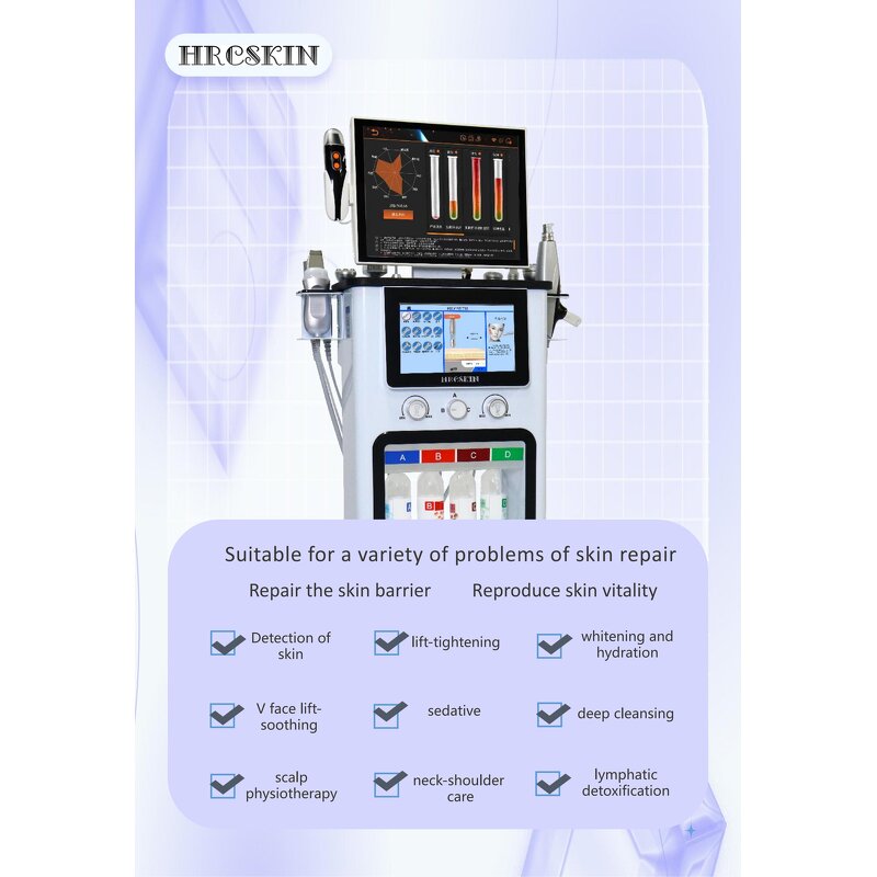 Hydro Facial Machine Manufacturer - 11 in 1 Aqua Peeling Hydra with Skin Scalp Analyzer