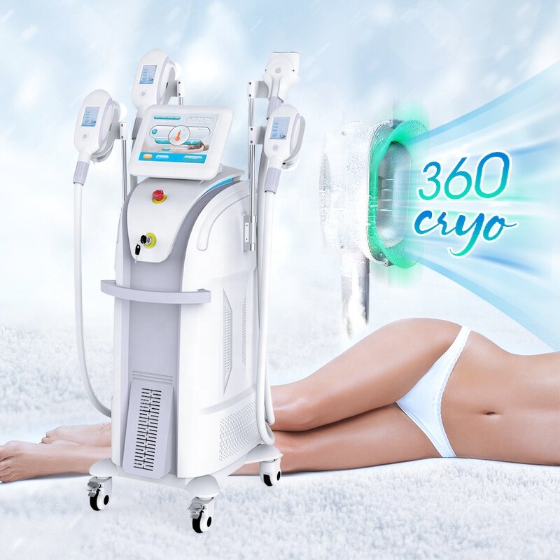 Fat Freezing Machine Manufacturer - 360 Cryo Slim Freeze Fat Cryo Therapy Skin Analyze