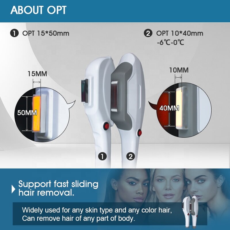 Laser Machine Manufacturer - 3 in 1 OPT IPL OPT E Light for Freckle & Hair Removal