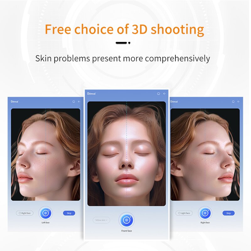 Skin Analyzer Machine Manufacturer - 3D Facial Scanner Visia 3 Camera Ai