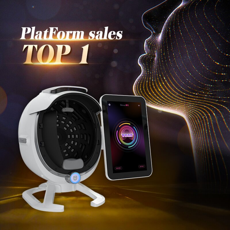 Skin Analyzer Machine Manufacturer - Portable 3D Smart Full Face for Moisture Wrinkles Acne