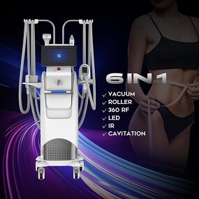 Body Contouring Machine Manufacturer - Vela Body Slimming Skin Analyzer 40K 360 Vacuum RFing
