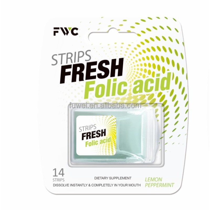 Ginseng Oral Strips Manufacturer - Fresh Breath Brain Support Energy Healthcare Supplement