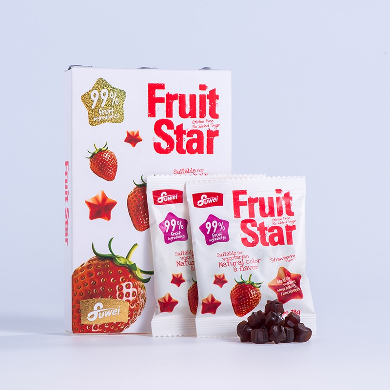 Fruit Flavor Jelly Candy Factory - Low Sugar Multi-colors Sugar Coated Soft Candy