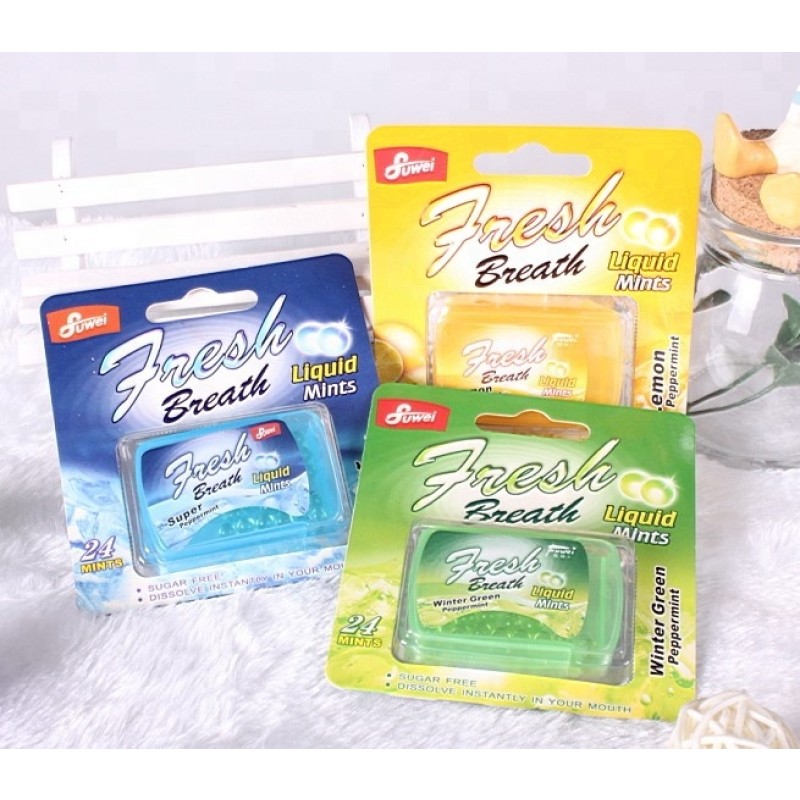Fresh Breath Mints Factory - Oral Dissolving Mint Liquid Balls Private Label