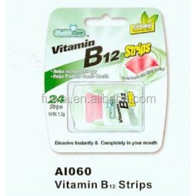 Vitamin B12 Strips Factory - 24pcs Functional Fresh Breath Supplement