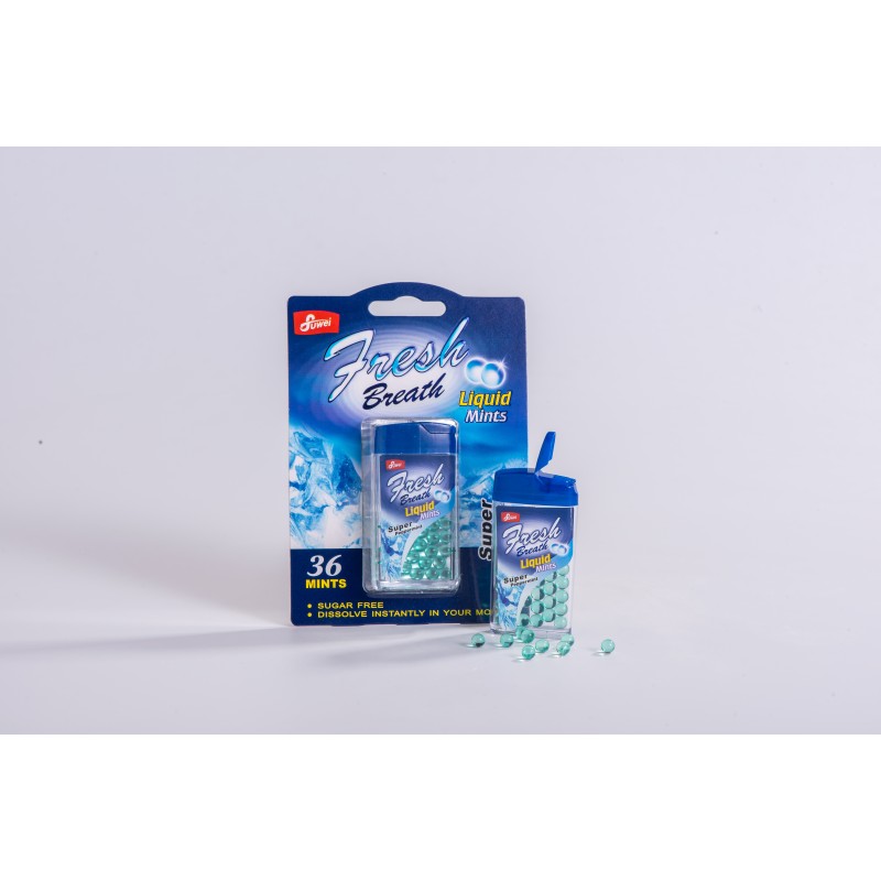 Sugar Free Mint Candy Manufacturer - 24 Balls Liquid Mint Candy No Sugar