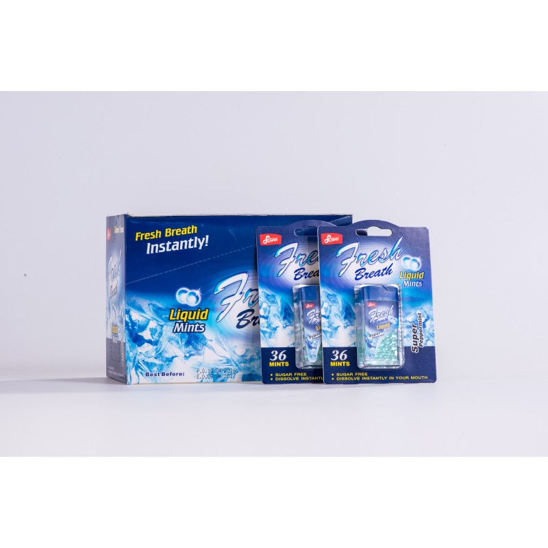 Sugar Free Mint Candy Manufacturer - 24 Balls Liquid Mint Candy No Sugar