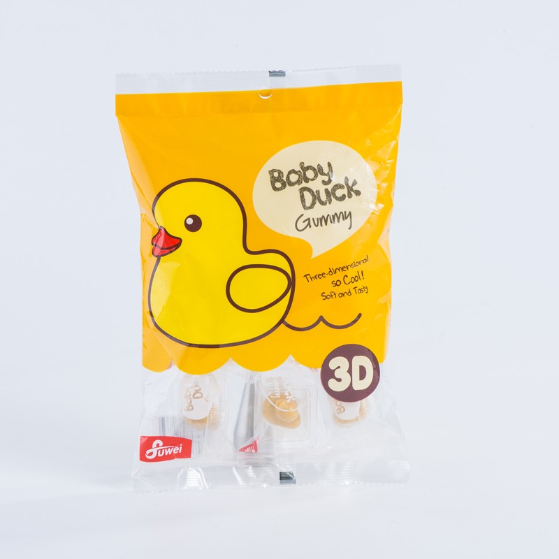 3D Rubber Duck Gummies Manufacturer - Halal Jelly Soft Candy for Kids