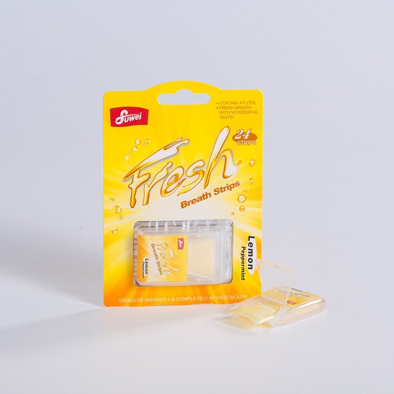Fresh Breath Strips Manufacturer - Oral Film Dissolving Mint Private Label