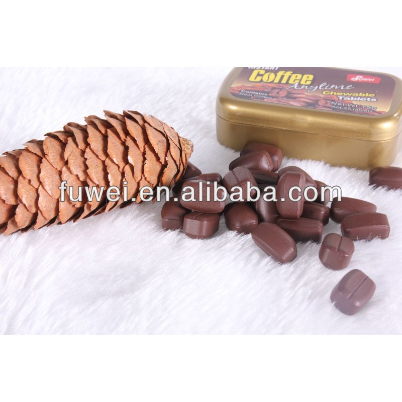 Instant Coffee Candy Manufacturer - Chewable Tablets with Real Coffee Powder