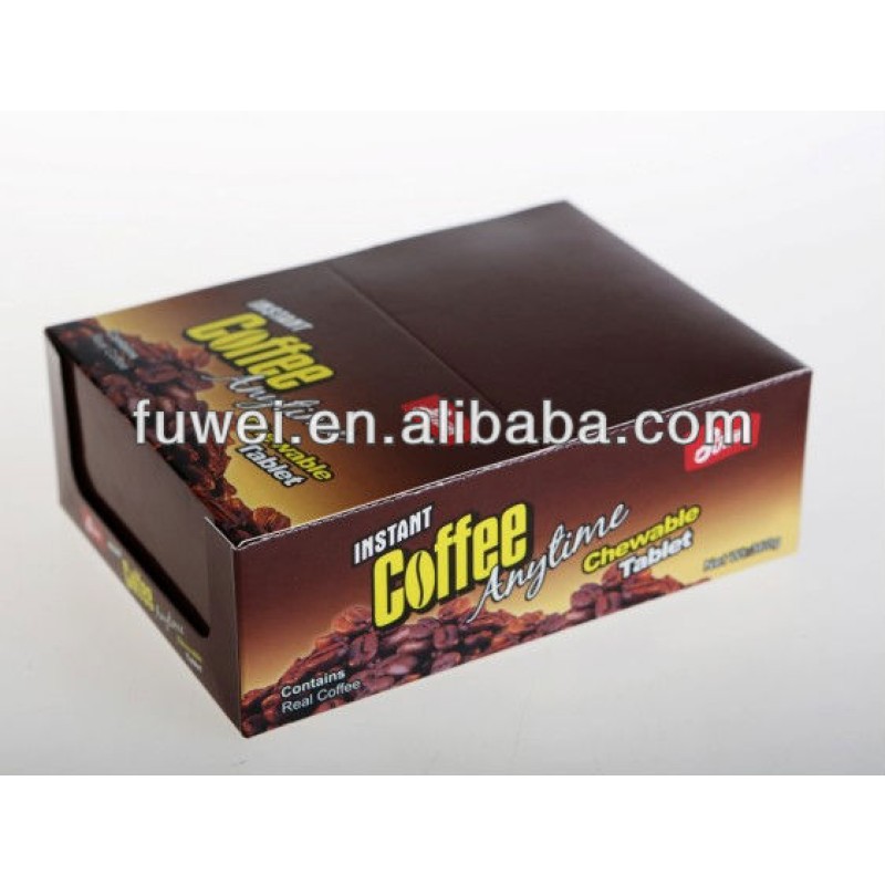 Instant Coffee Candy Manufacturer - Chewable Tablets with Real Coffee Powder