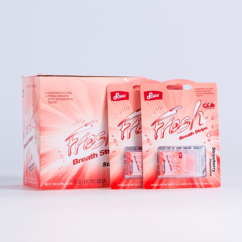 Sugar Free Breath Strips Manufacturer - Edible Paper Mint Strips No Sugar