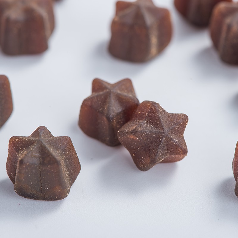 Fruit Flavor Jelly Candy Factory - Low Sugar Multi-colors Sugar Coated Soft Candy