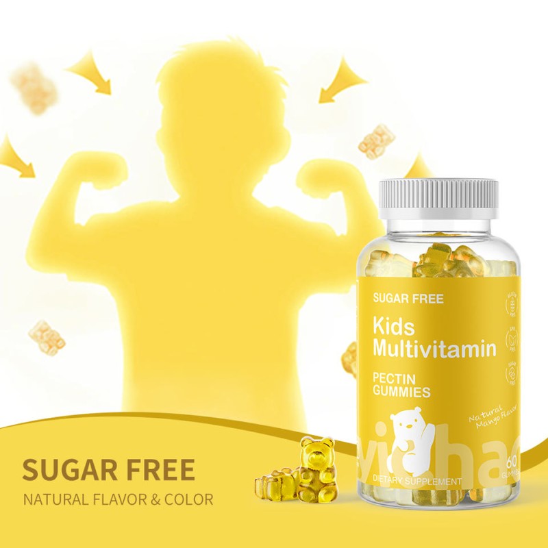 Kids Vitamin Gummies Manufacturer - Private Label Sugar Free Multi Vitamin Bears