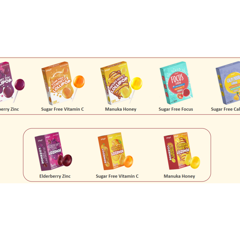 Elderberry Lollipop Manufacturer - Vitamin C Immunity Hard Candy for Children Supplement