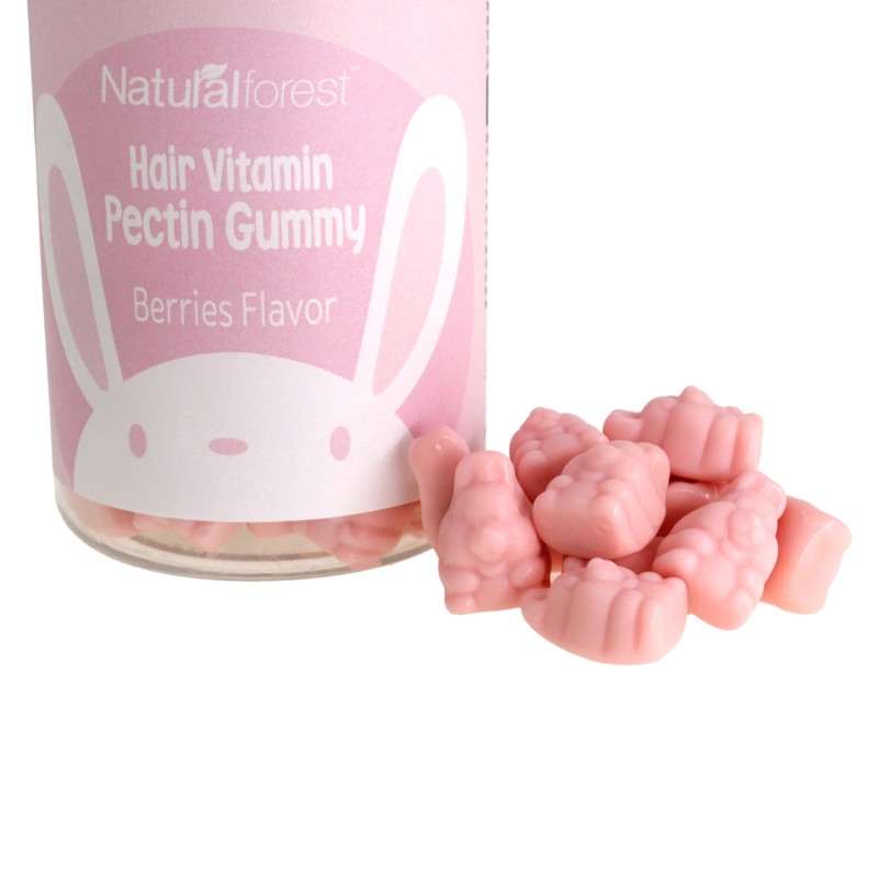 Hair Vitamin Gummies Factory - Private Label High Biotin Hair Nail Skin Supplement