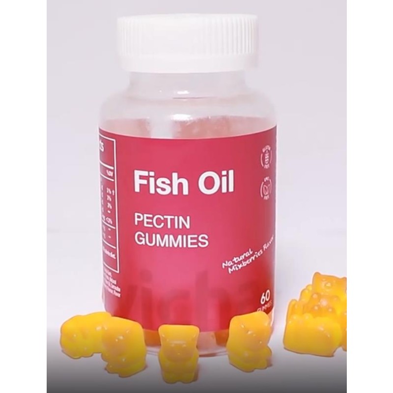 Kids Omega Gummies Factory - Private Label Pectin Fish Oil Vitamin Gummy