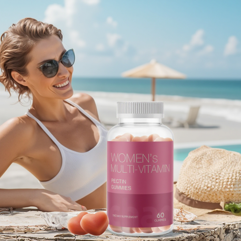 Women's Health Gummies Manufacturer - Multivitamin Hyaluronic Acid Collagen Vegan