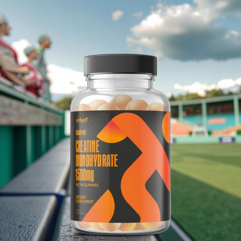 Sports Creatine Gummies Manufacturer - Sugar Free 1500mg Pectin Energy Candy for Adults