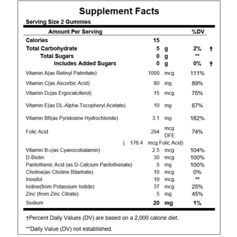 Multivitamin Gummies Factory - Sugar Free Vegan Supplement for Adults Private Label