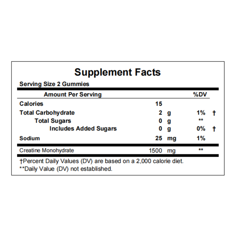 Creatine Monohydrate Gummies Manufacturer - Sports Energy Sugar Free Vegan Halal