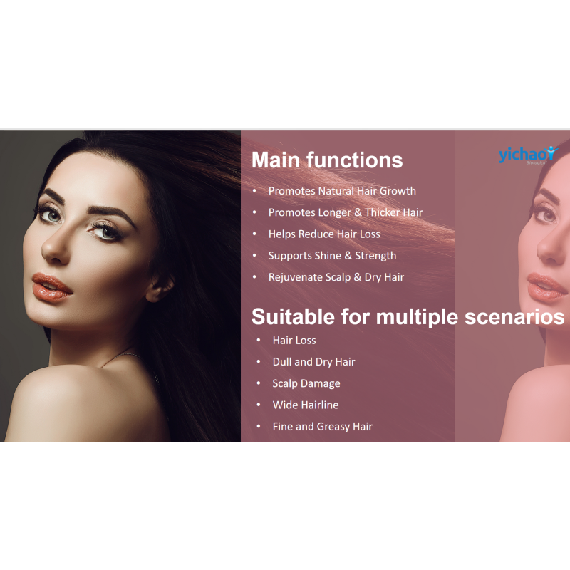 Hair Growth Gummies Factory - Sugar Free Vitamin Hair Supplement Vegan Halal