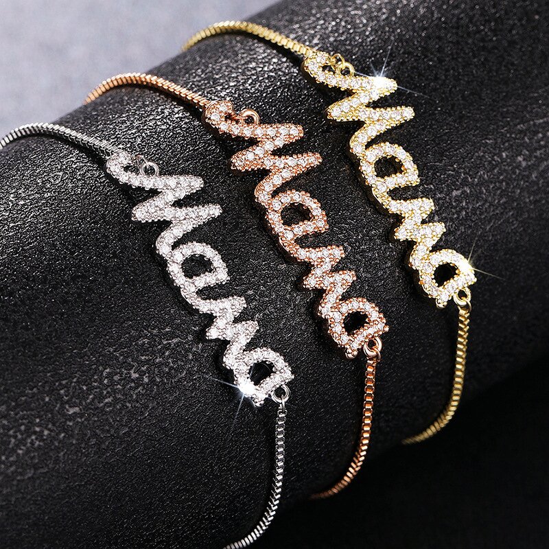 Bracelets Manufacturer - Delicate Round Sparkling Imitated Diamond for Women