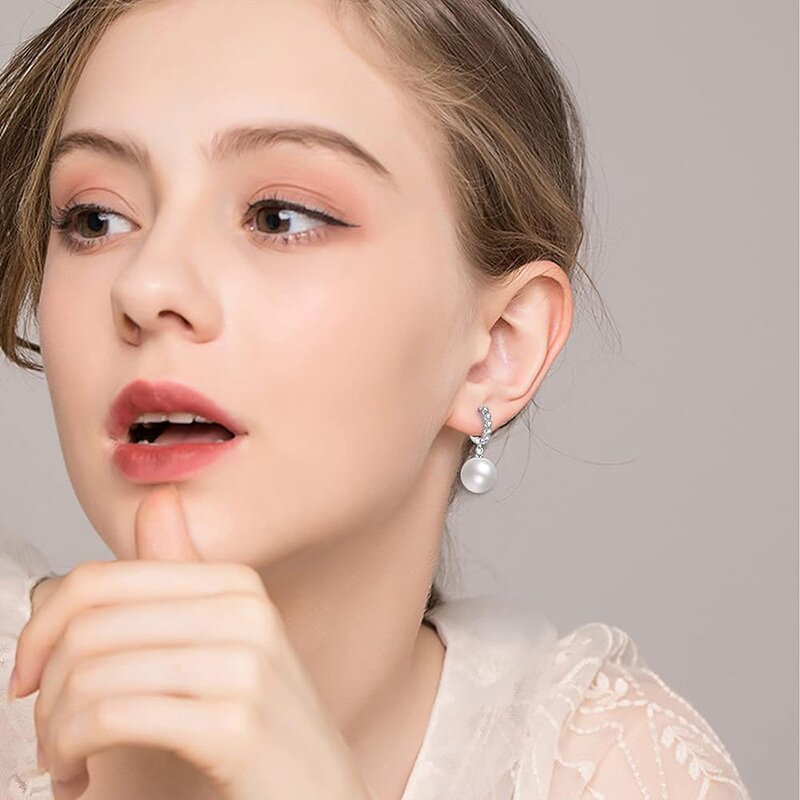 Earrings Manufacturer - Delicate Geometry Design Sparkling Crystal Zircon & Custom