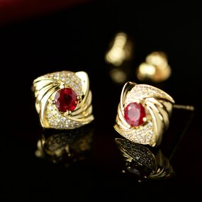 Earrings Manufacturer - Elegant Water Drop Design with Imitated Pearl and CZ