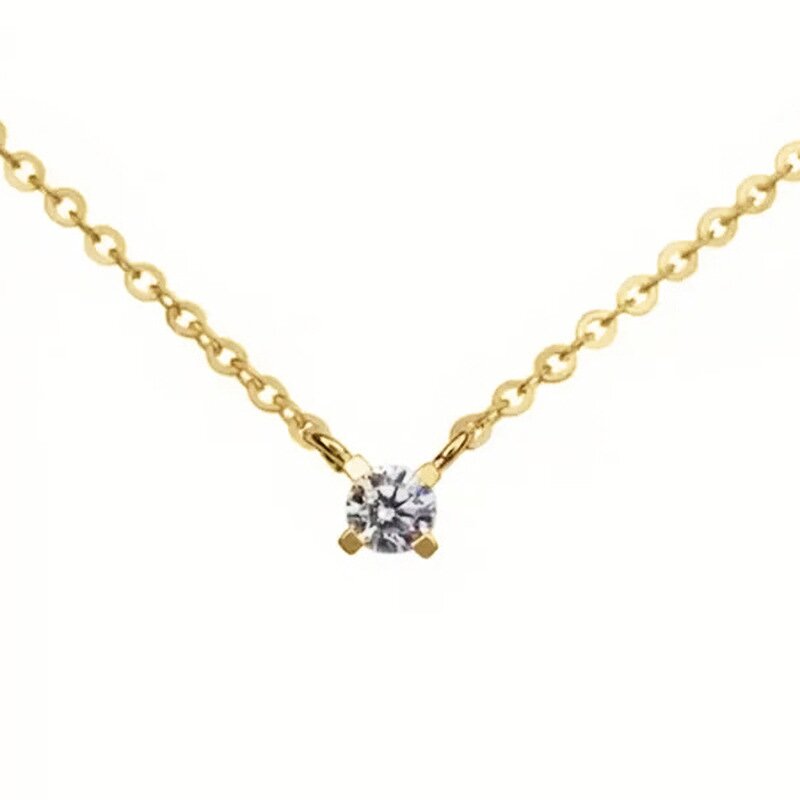 Necklaces Manufacturer - Crown Heart Shaped Design Dazzling Zircon Pendant