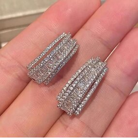 Rings Manufacturer - Women Engagement Big Pear Shaped Yellow Crystal Imitated