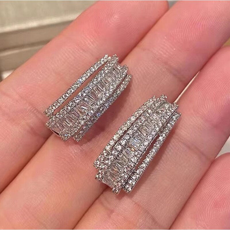 Rings Manufacturer - Women Engagement Big Pear Shaped Yellow Crystal Imitated