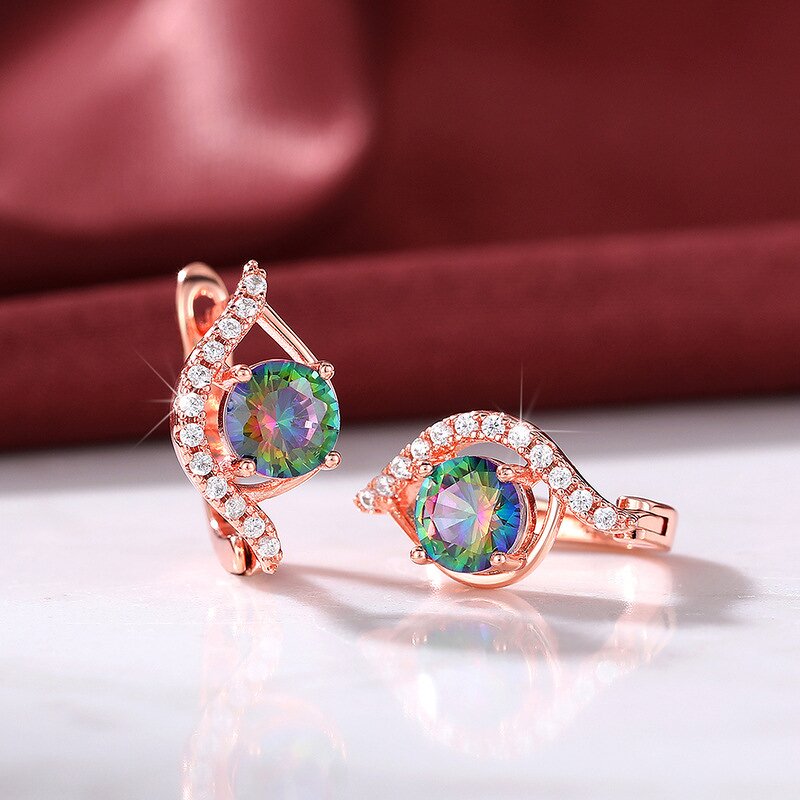 Earrings Manufacturer - Wholesale Customable Infinite Shaped Black Enamel Hoop