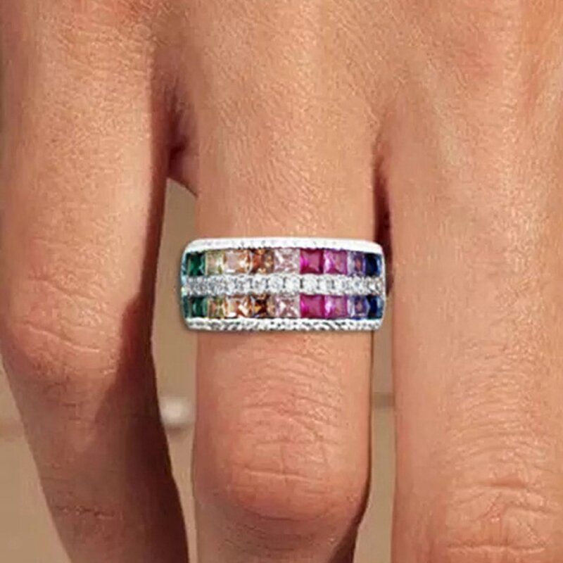 Rings Manufacturer - Gorgeous Oval Hollow Design Marquise Cut Zircon for Women