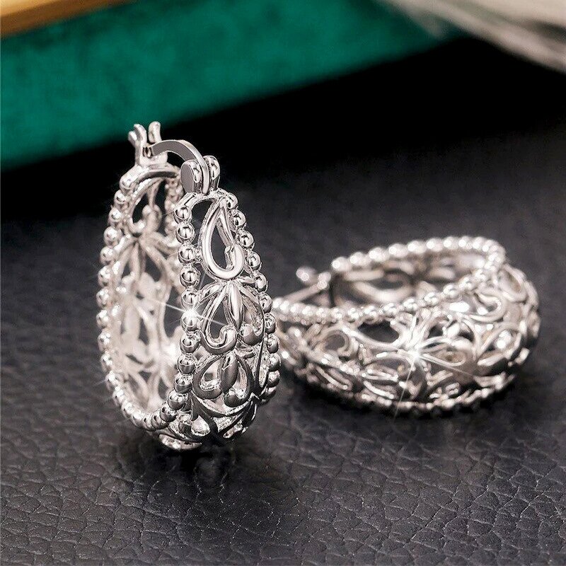 Earrings Manufacturer - Wholesale Round Multi Colors Crystal Cubic Zirconia Hoop