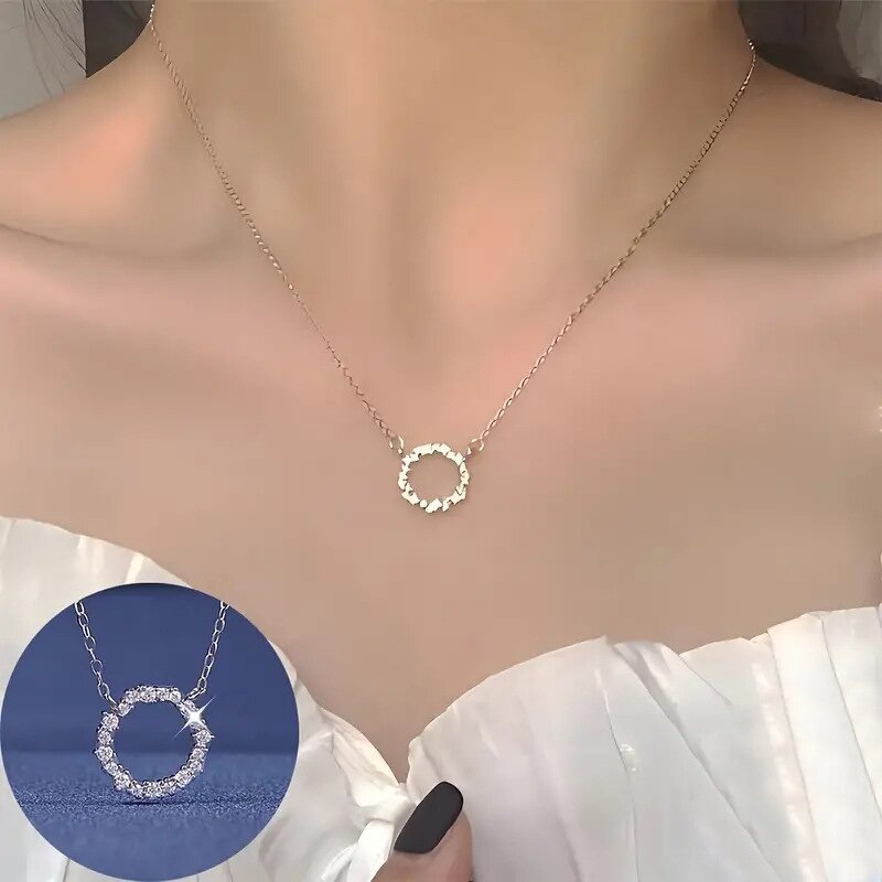 Necklaces Manufacturer - Exquisite Spider Design with Inlaid Oval Black Crystal