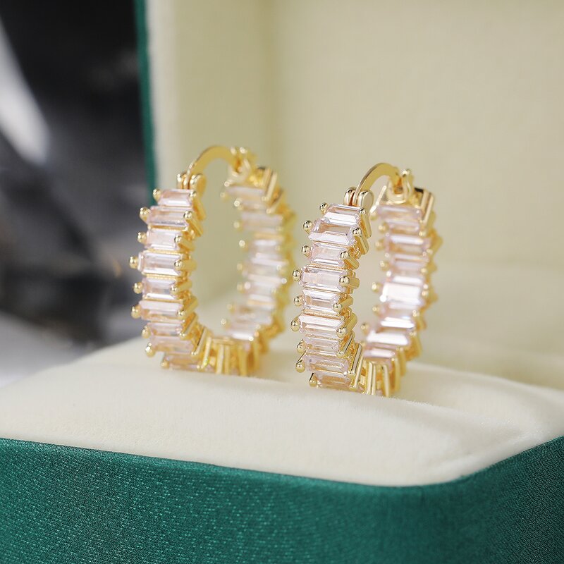 Necklace Manufacturer - Elegant Cross Shaped Marquise Cut Zircon for Women