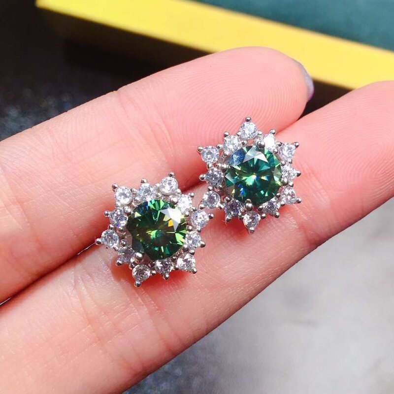 Earrings Manufacturer - Custom Circle Shaped Full Pave Cubic Zirconia Hoop