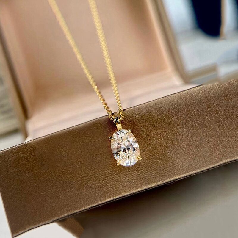 Necklaces Manufacturer - Luxury Buckle Design with Green Crystal Cubic Zirconia