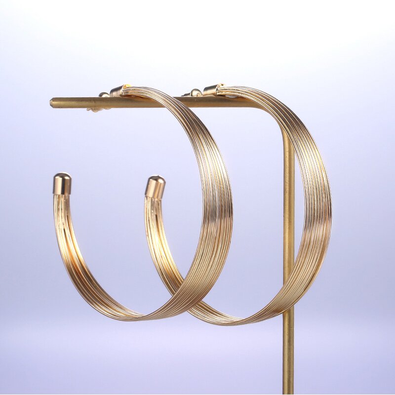 Earrings Manufacturer - Angel Wing Feather with Zirconia Ear Bone Clip Bridal