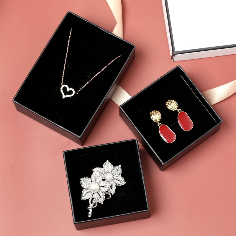 Rings Box Manufacturer - 6 Colors Paper Cute Knot Bow Design Ring Case Gift