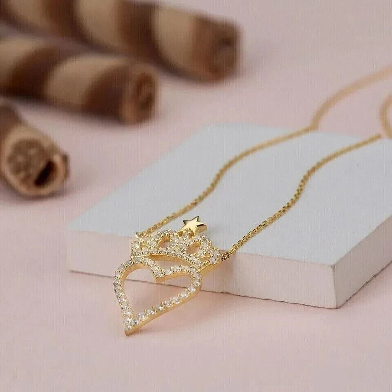 Necklaces Manufacturer - ODM Contracted Heart Twist Design Pendant for Bridal