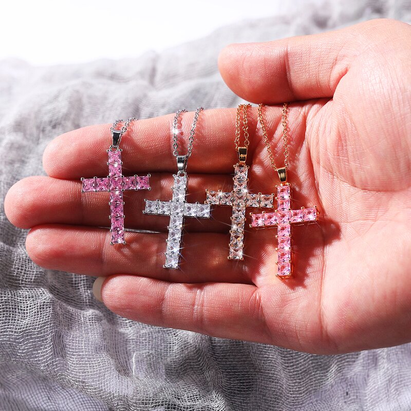 Stud Earrings Manufacturer - Gold Silver Color 4 Claw with White Cubic Zirconia