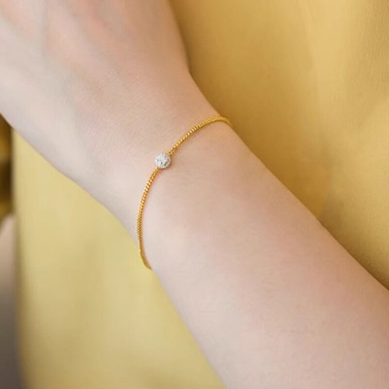 Bracelets Manufacturer - Luxury Geometric Square Shaped Sparkling Zircon